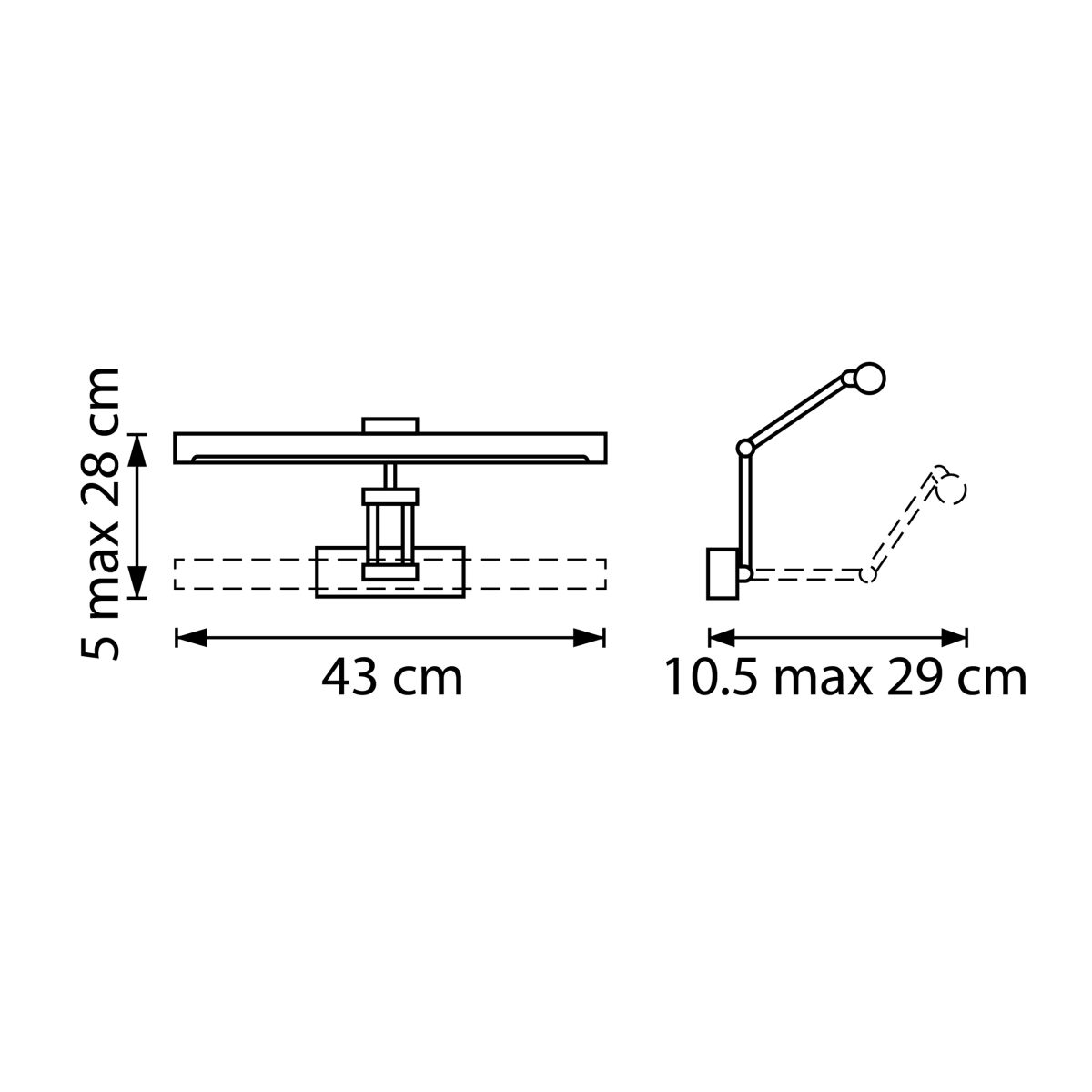 Подсветка для картин Lightstar Noce 201134 в Санкт-Петербурге