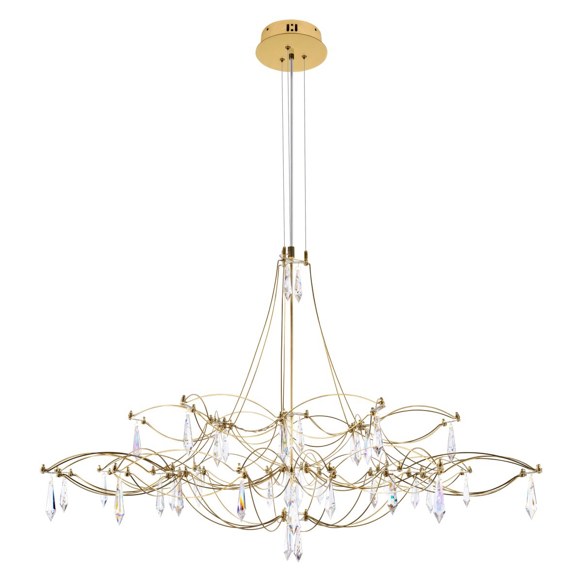 Подвесная люстра Loft IT Mira 10590/1000 Gold Asfour в Санкт-Петербурге