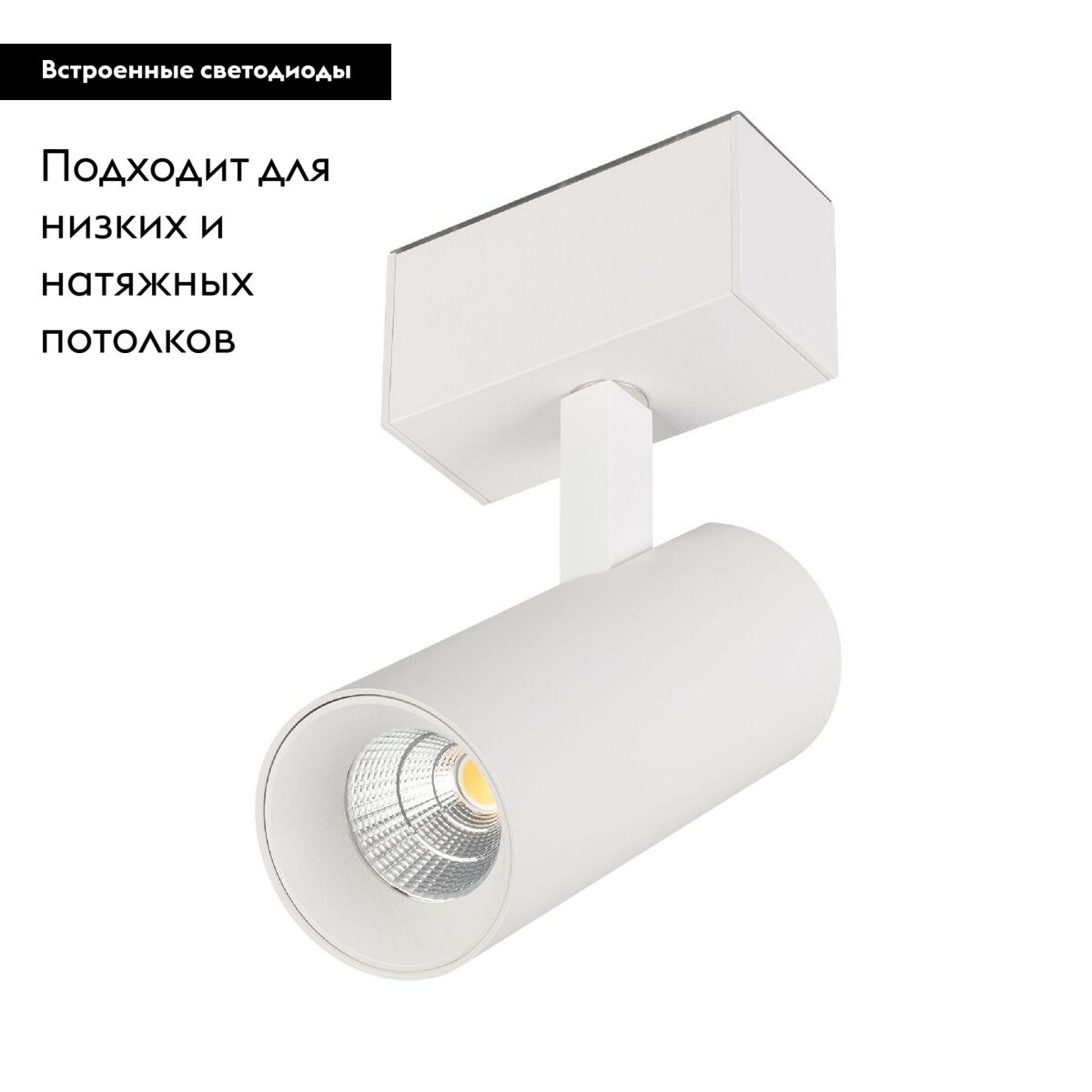 Трековый магнитный светильник Arlight MAG-SPOT-45-R85-12W Day4000 (WH, 36 deg, 24V, DALI) 046590 в Санкт-Петербурге