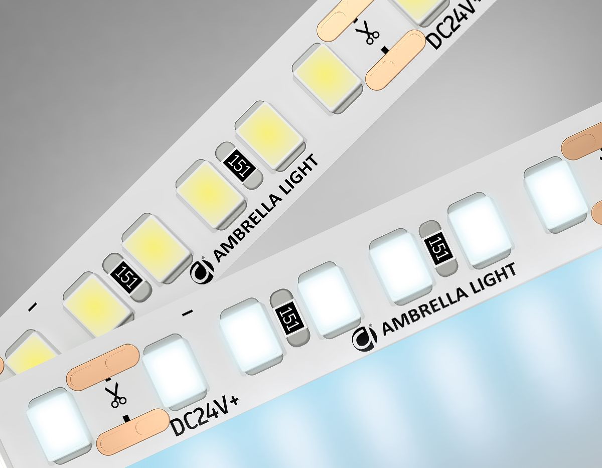 Светодиодная лента Ambrella Light Led Strip 24V Illumination 2835 14,4Вт/м 6500K 5м IP20 GS3213 в Санкт-Петербурге
