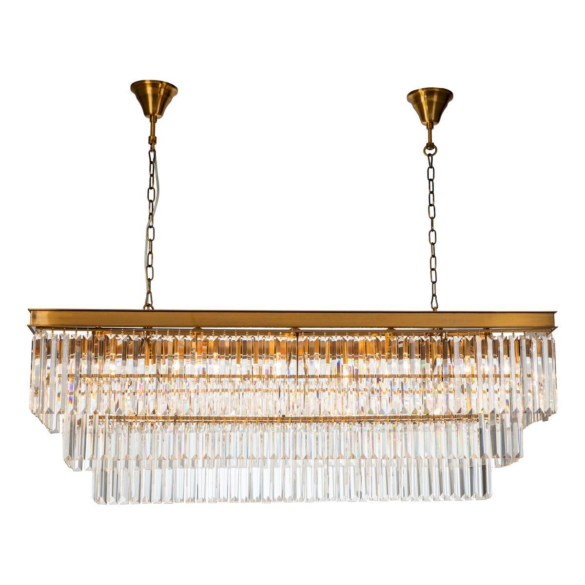 Подвесная люстра iLamp Triumph 6119-1200 Brass УЦ в Санкт-Петербурге