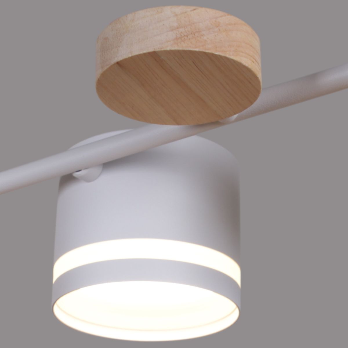 Люстра на штанге Reluce 68730-0.3-06 GX53 WH+WOOD в #REGION_NAME_DECLINE_PP#