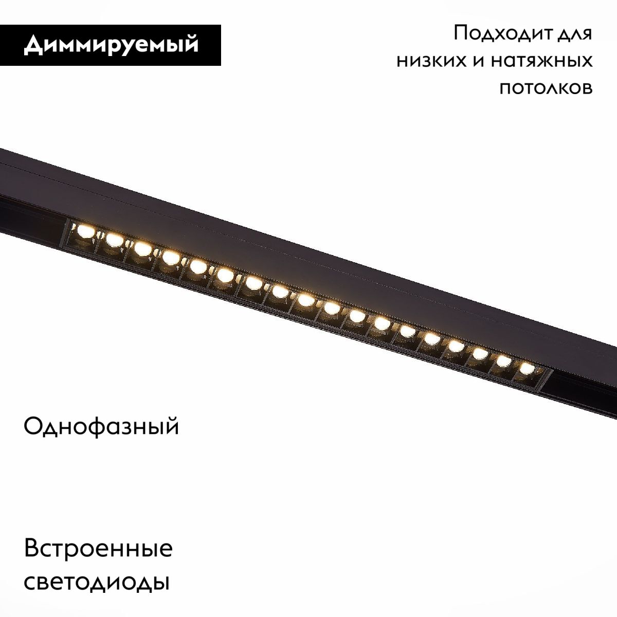 Трековый магнитный однофазный светильник ST Luce Skyline 48 ST371.406.18 в #REGION_NAME_DECLINE_PP#