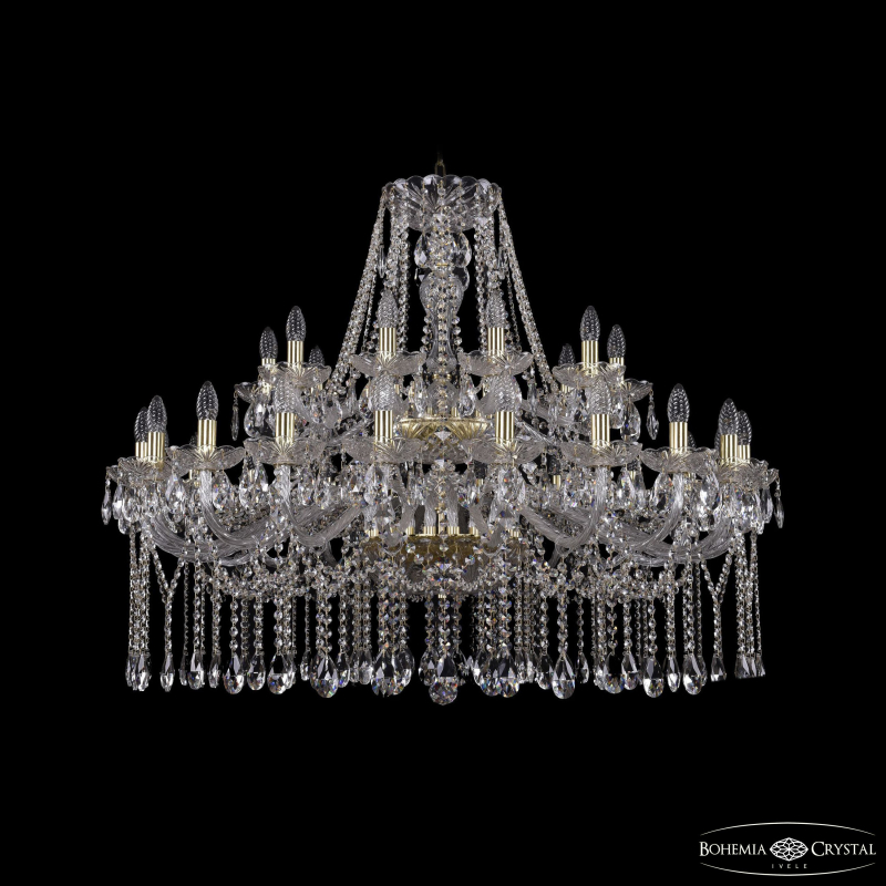 Подвесная люстра Bohemia Ivele Crystal 1413/20+10/400/2d G в Санкт-Петербурге