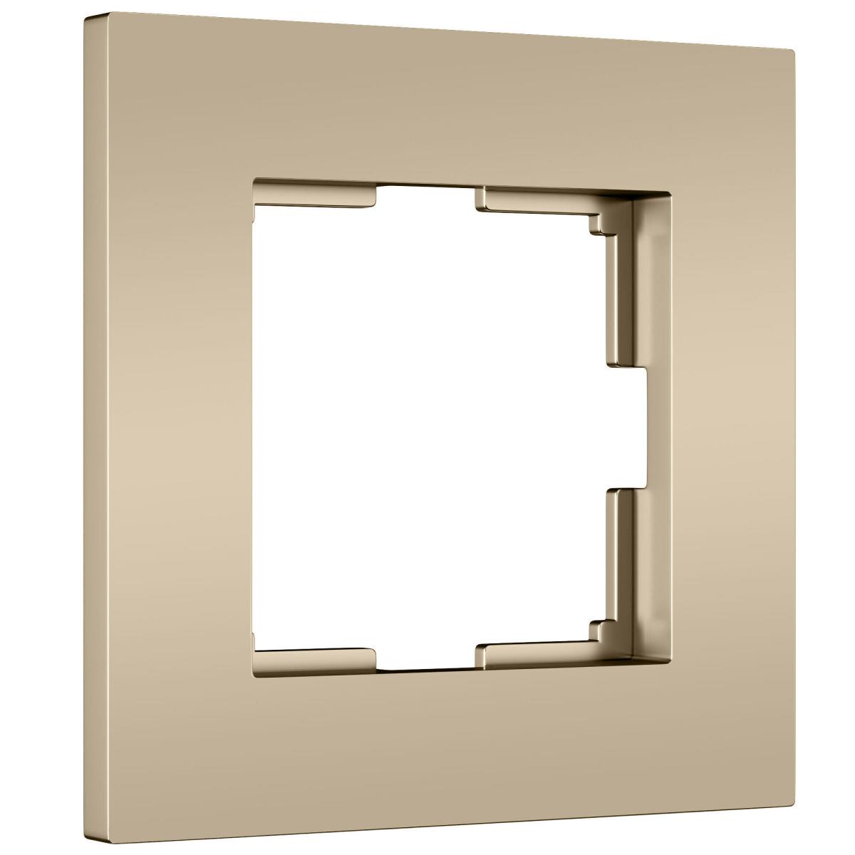 Рамка на 1 пост Werkel Slab (шампань софт) W0012911 4690389218385 a071623 в Санкт-Петербурге