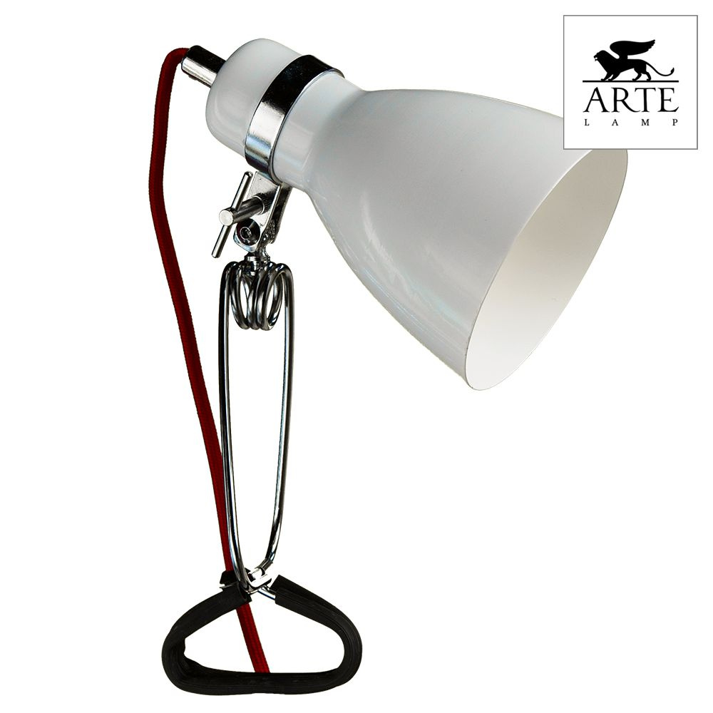 Настольная лампа Arte Lamp Dorm A1409LT-1WH в Санкт-Петербурге