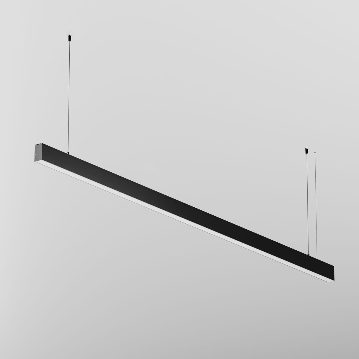 Линейный подвесной светильник Maytoni Technical 3000K 35x67 (Черный, 2 м) LL312047 в Санкт-Петербурге