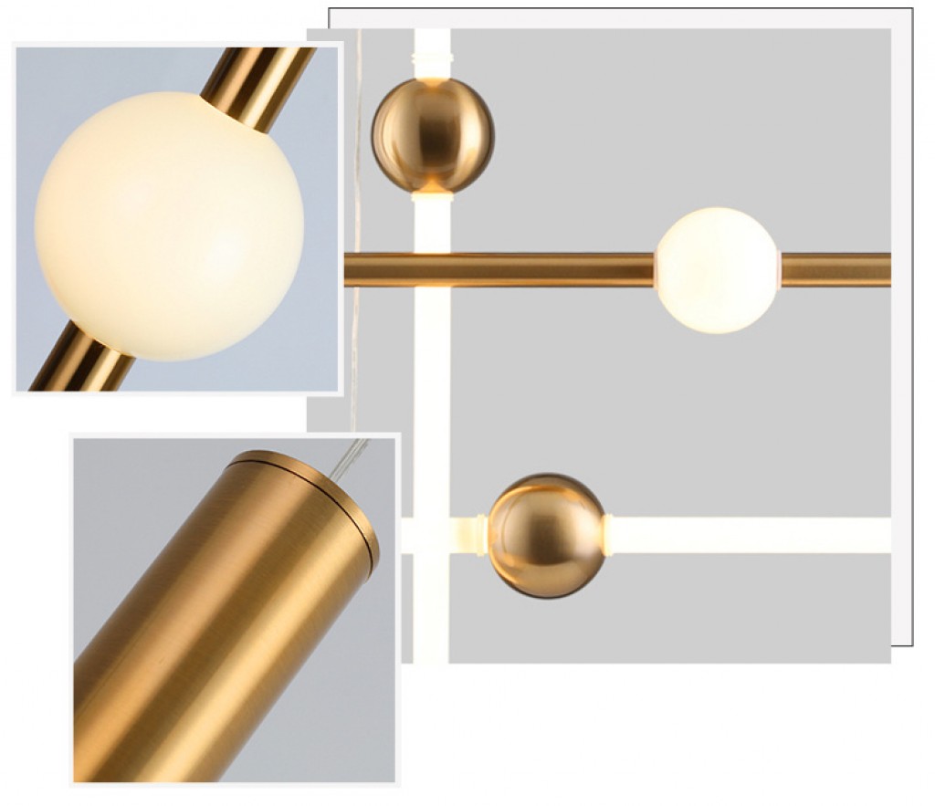Подвесной светильник DeLight Collection Orion 10053P/A1 gold УЦ в Санкт-Петербурге