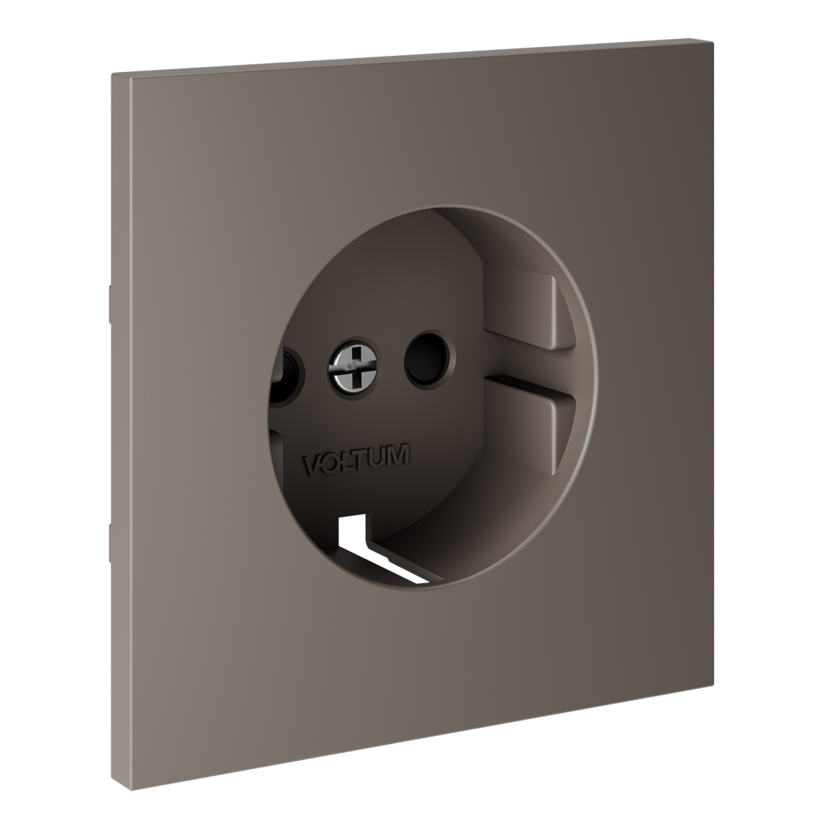 Накладка для розетки с заземлением и защитными шторками Voltum S70 (капучино) VLS000714 в #REGION_NAME_DECLINE_PP#