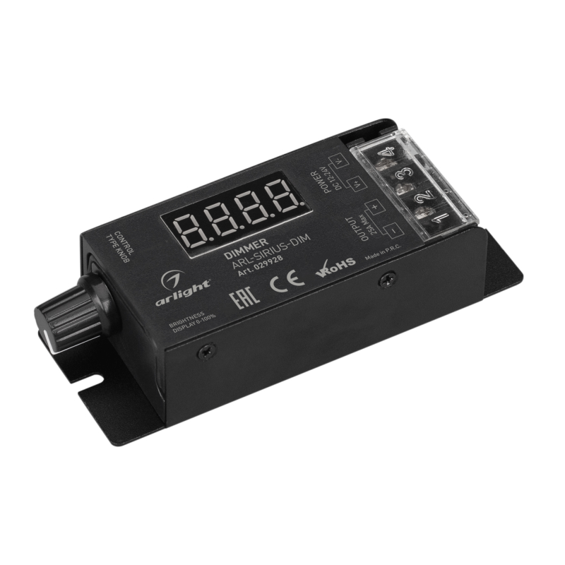 Диммер Arlight ARL-Sirius-Dim (12-24V, 1x25A, 2.4G) 029928 в Санкт-Петербурге