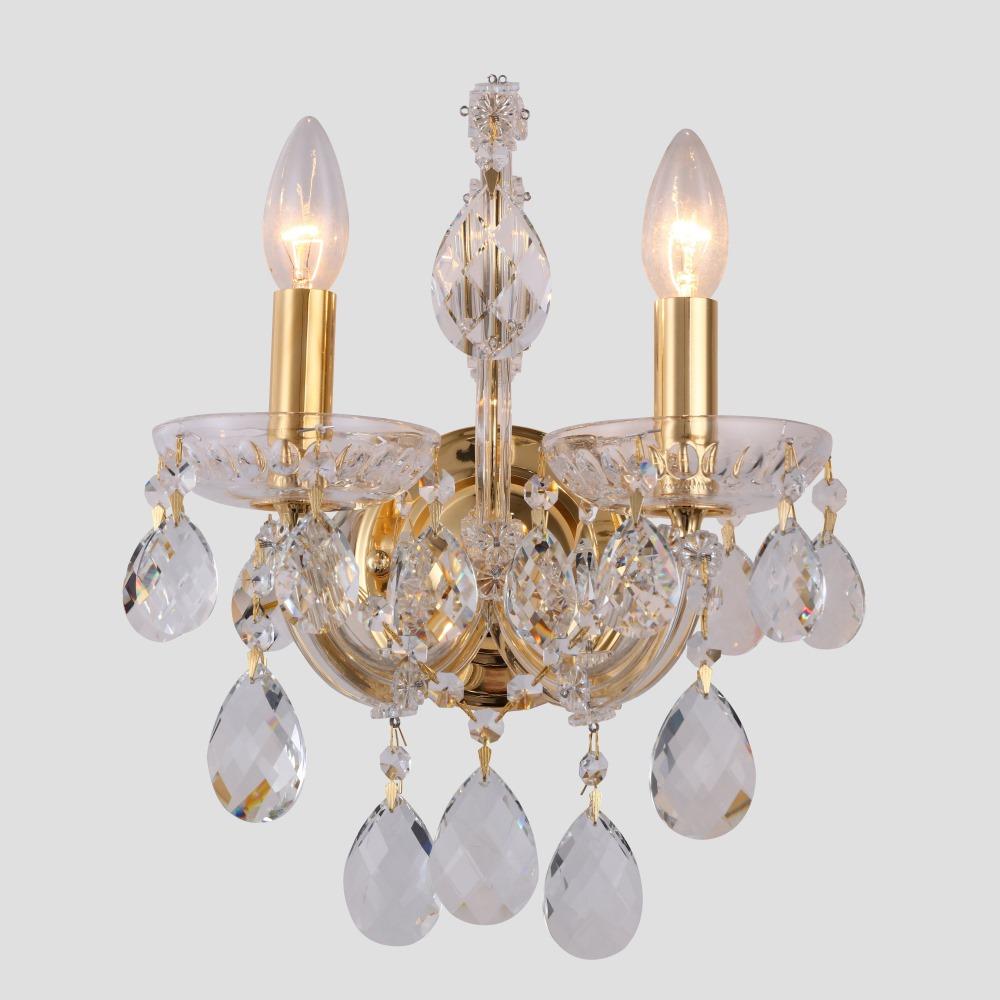 Бра Crystal Lux Isabel AP2 Gold/Transparent в Санкт-Петербурге