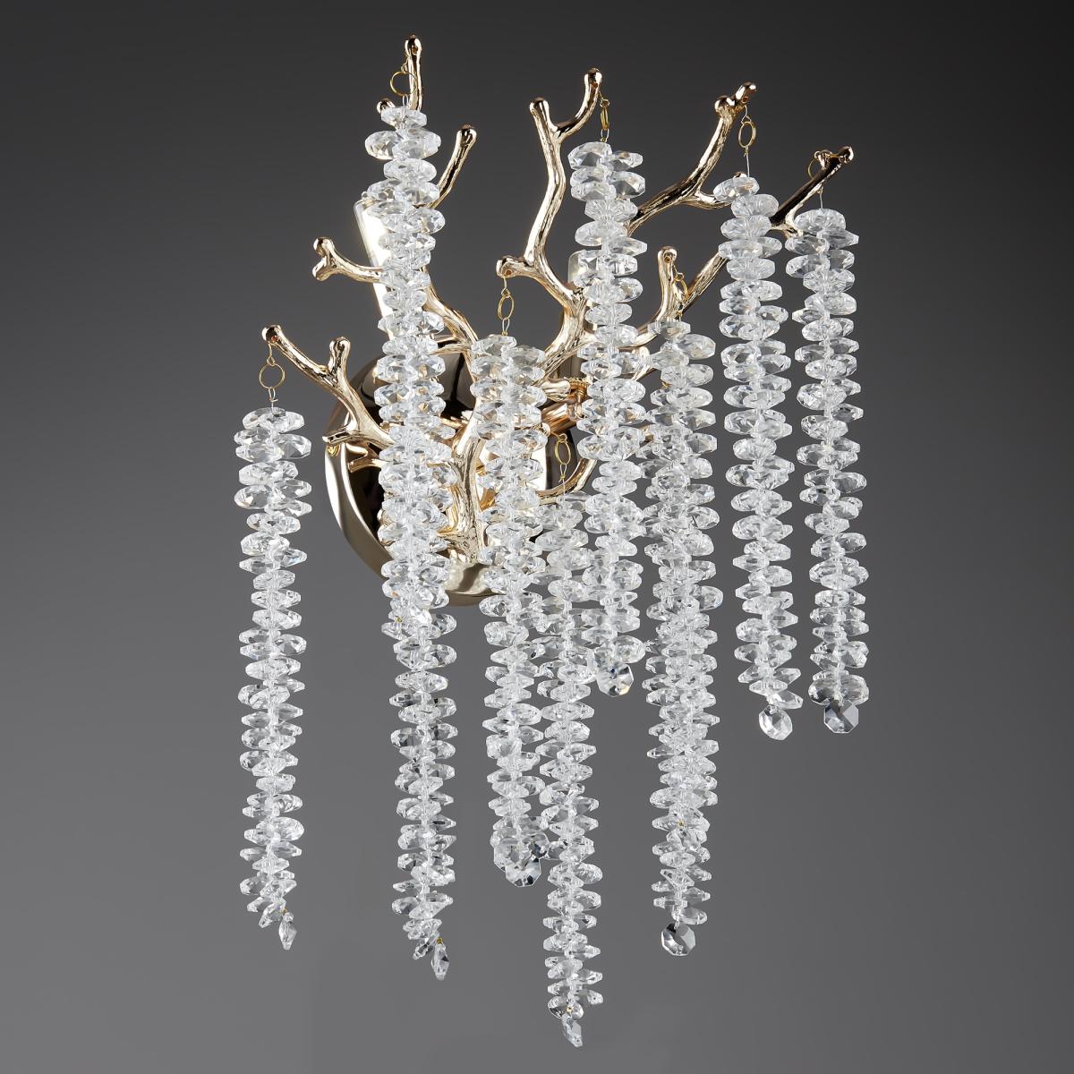 Настенный светильник Freya Mineral FR1010WL-02G в #REGION_NAME_DECLINE_PP#