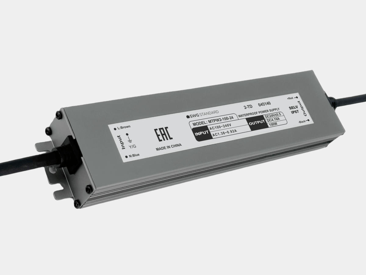 Блок питания SWG Standard 100W IP6, 24V MTPW2-100-24 00-00045140 в Санкт-Петербурге