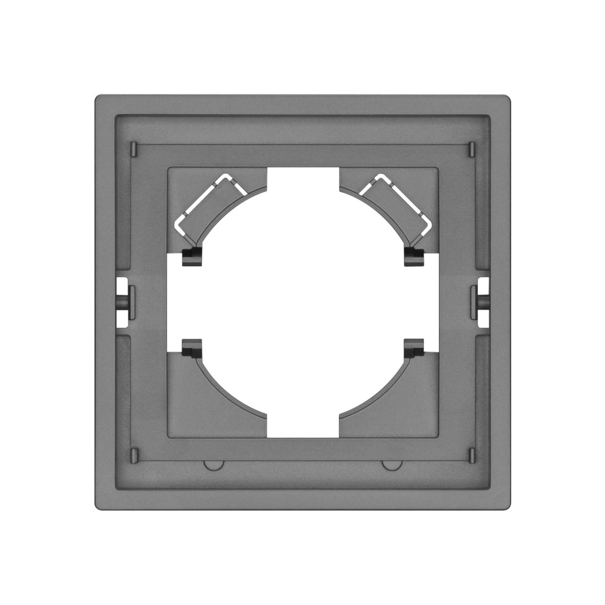 Рамка пластиковая на 1 пост Arlight FRM-TENDO-PL-1-GR 053837 в Санкт-Петербурге