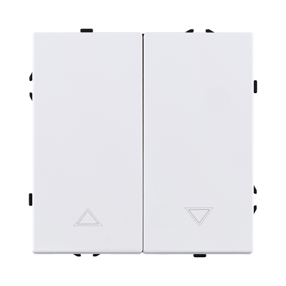 Механизм управления жалюзи 2-клавишный, белый матовый Kollinger Eclipse EC-013WH в #REGION_NAME_DECLINE_PP#