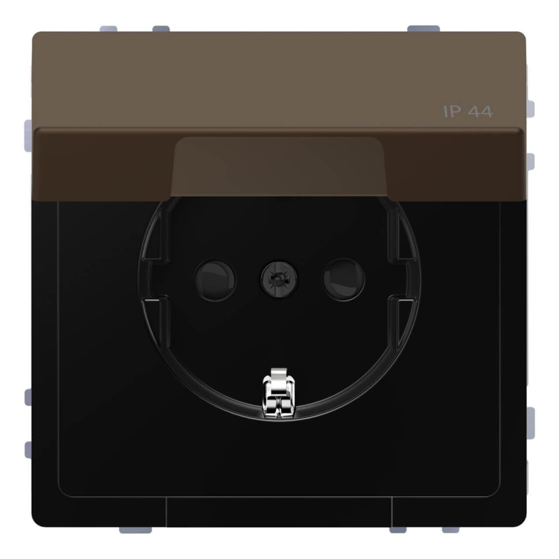 Розетка Schneider Electric Merten D-Life 16A с/з и крышкой MTN2314-6052 в Санкт-Петербурге
