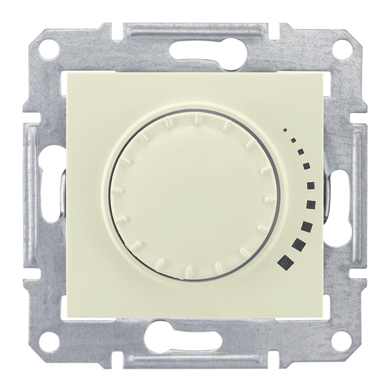 Диммер поворотный емкостный проходной Schneider Electric Sedna 25-325W SDN2200747 в Санкт-Петербурге