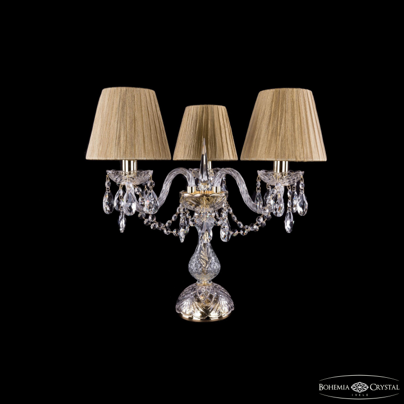 Настольная лампа Bohemia Ivele Crystal 1406L/3/141-39 G SH7-160 в Санкт-Петербурге