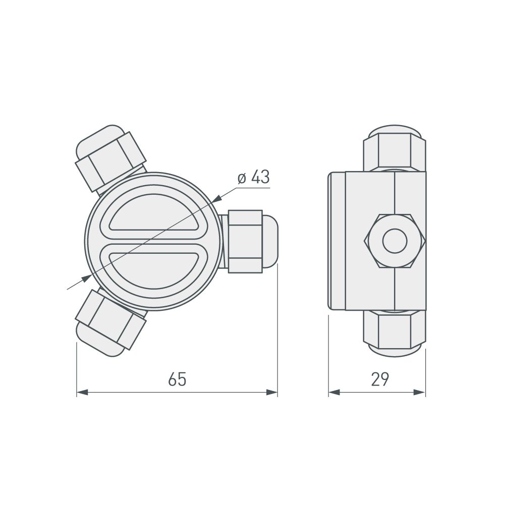 Разветвитель Arlight KLW-3 (4-10mm, IP67) 016901 в Санкт-Петербурге