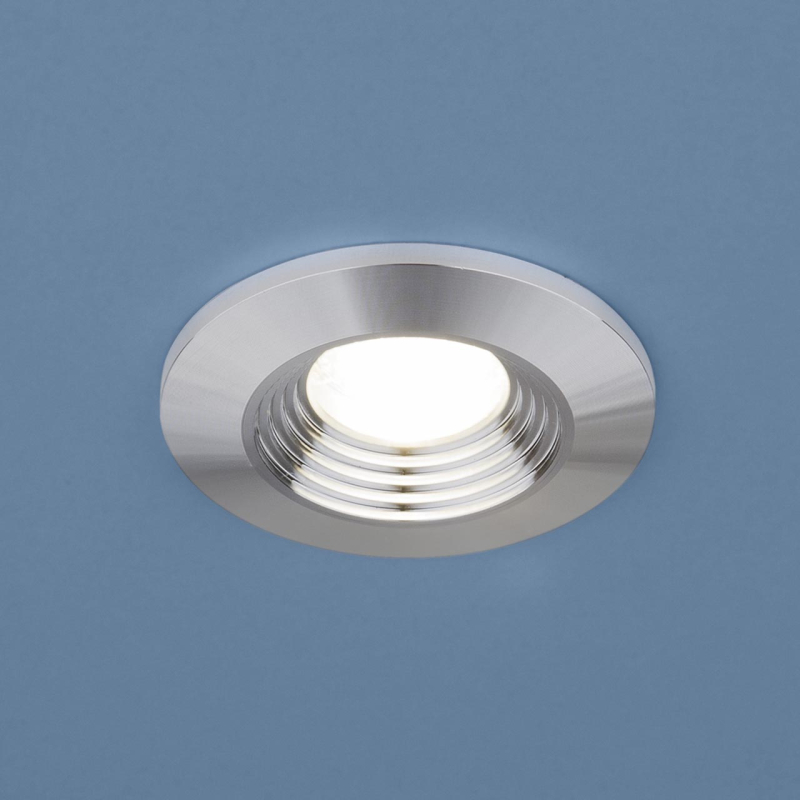 Встраиваемый светодиодный светильник Elektrostandard 9903 LED 3W COB SL серебро 4690389107641 в Санкт-Петербурге