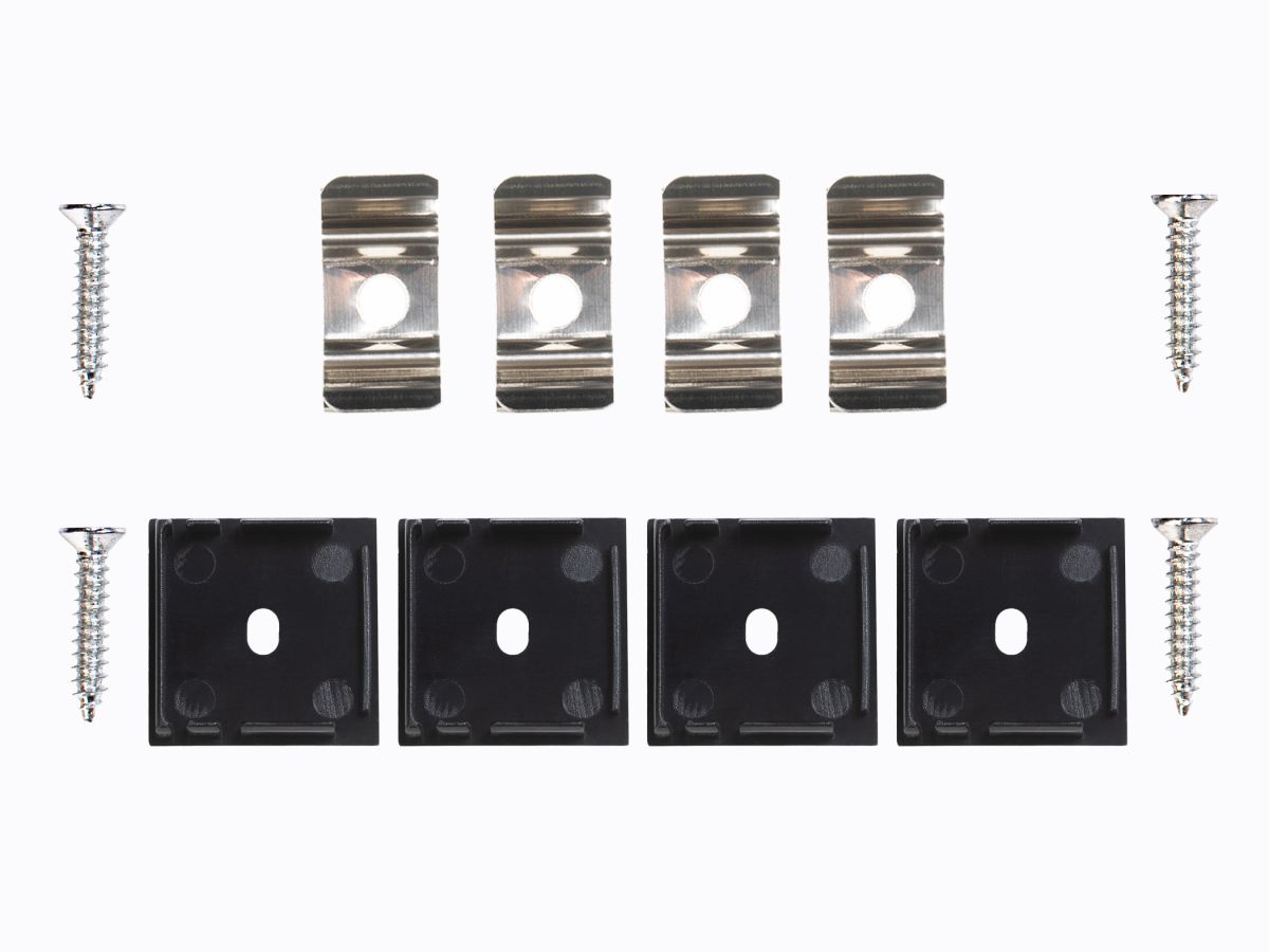 Профиль накладной LEDS POWER СПН3030 алюм. черный с призм.рассеивателем 2м 008509 в Санкт-Петербурге