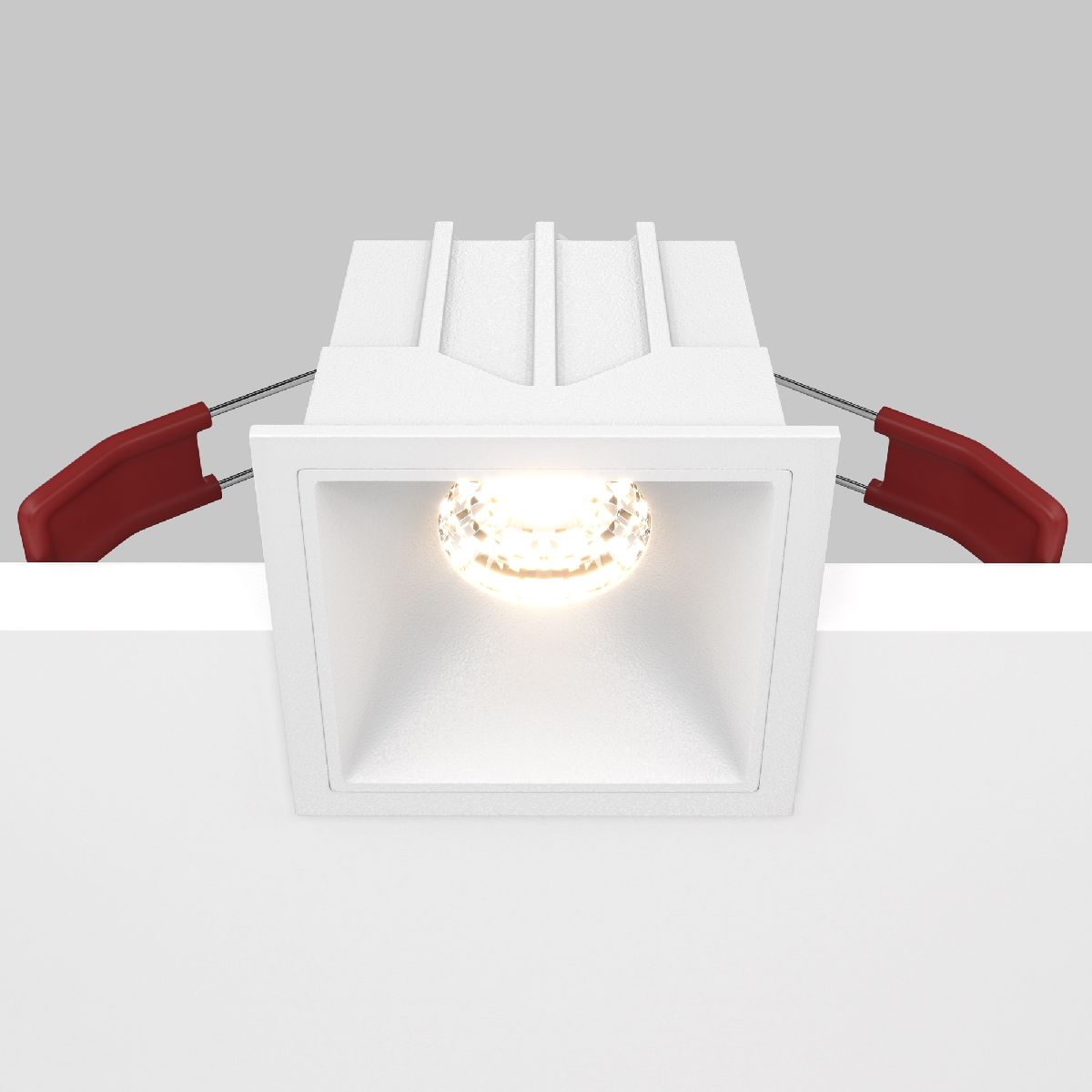 Встраиваемый светильник Maytoni Technical Alfa LED DL043-01-10W3K-SQ-W в Санкт-Петербурге