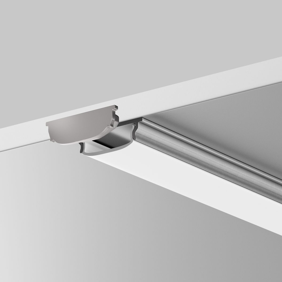 Комплект заглушек для профиля 18×06 2шт Maytoni Led Strip ALM-1806-EC 642075 в Санкт-Петербурге