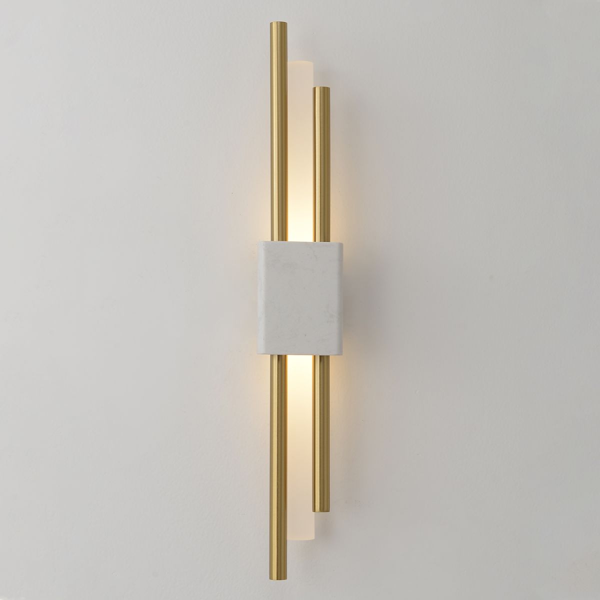 Настенный светильник Crystal Lux CARTA AP6W LED WHITE/BRASS в #REGION_NAME_DECLINE_PP#