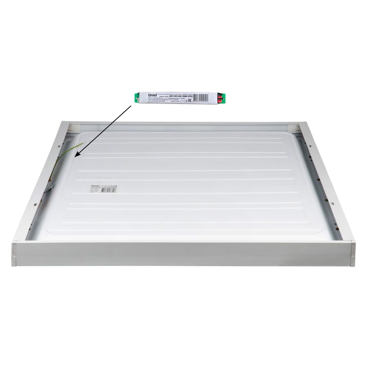 Блок аварийного питания для светодиодных панелей PREMIUM+ Uniel UET-E23 6W/EMG IP20 UL-00013470 в Санкт-Петербурге
