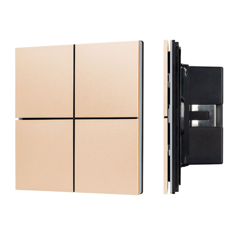 Кнопочная панель Arlight KNX-304-23-IN Champagne BUS, Frameless 039665 в Санкт-Петербурге