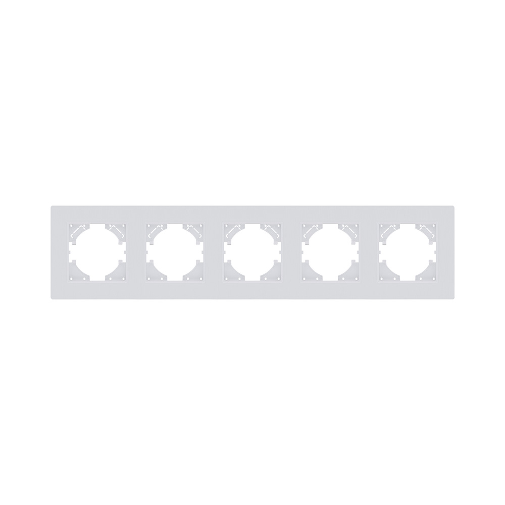 Рамка 5-постовая, белый матовый Kollinger Eleganz Plex EP5WM в #REGION_NAME_DECLINE_PP#