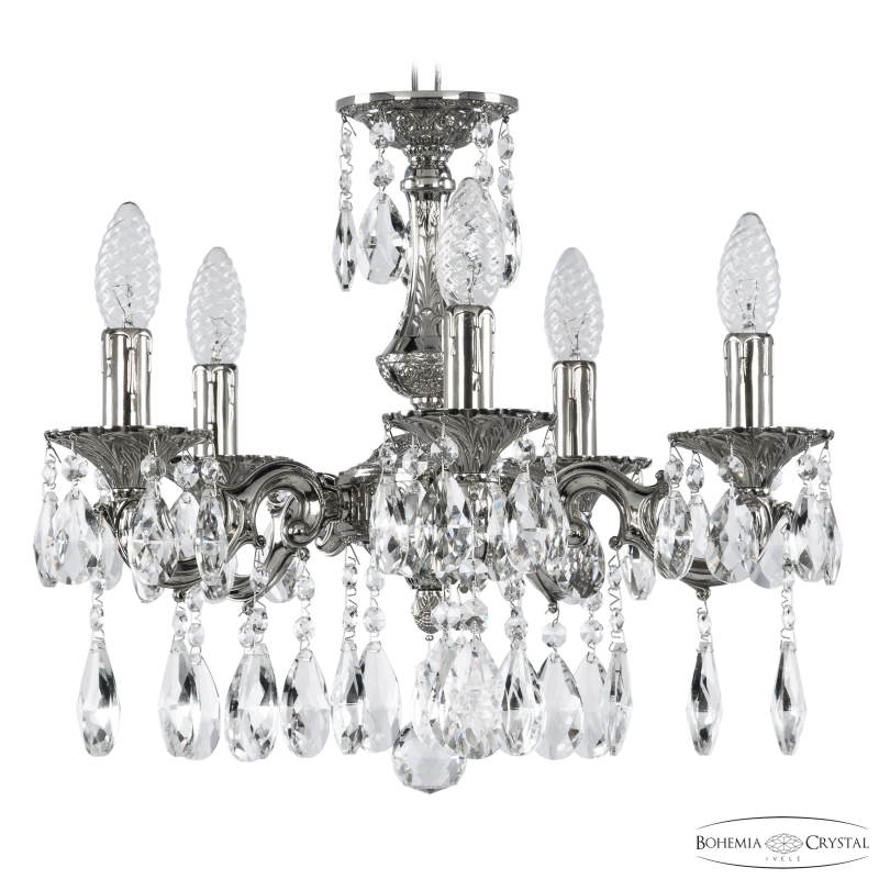 Подвесная люстра Bohemia Ivele Crystal Verona 72101/5/125 A Ni в Санкт-Петербурге