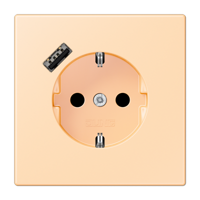 Розетка 2K+З USB Typ A Jung LC1520-18A223 в Санкт-Петербурге