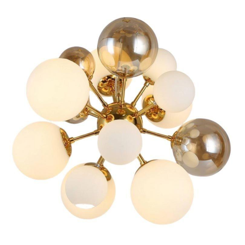 Подвесная люстра Lumina Deco Galaksida LDP 8565-10/16 GD+TEA в Санкт-Петербурге