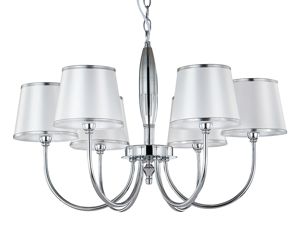 Подвесная люстра Crystal Lux FAVOR SP6 CHROME в #REGION_NAME_DECLINE_PP#