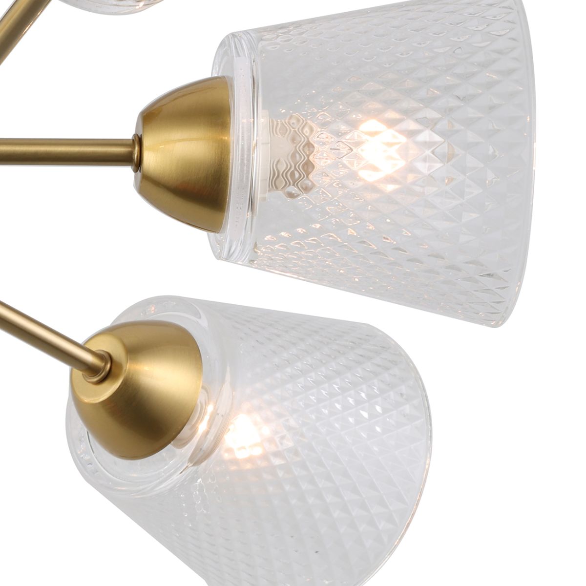 Люстра на штанге Escada Amarant 1104/6P Brass в Санкт-Петербурге