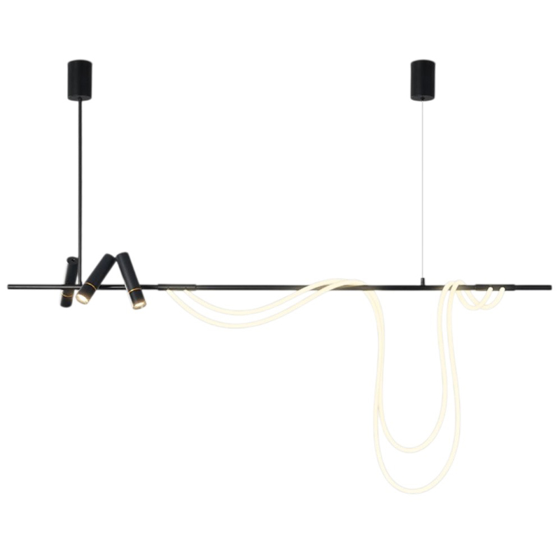 Подвесной светильник Delight Collection 7242P/L1200 black/white в Санкт-Петербурге