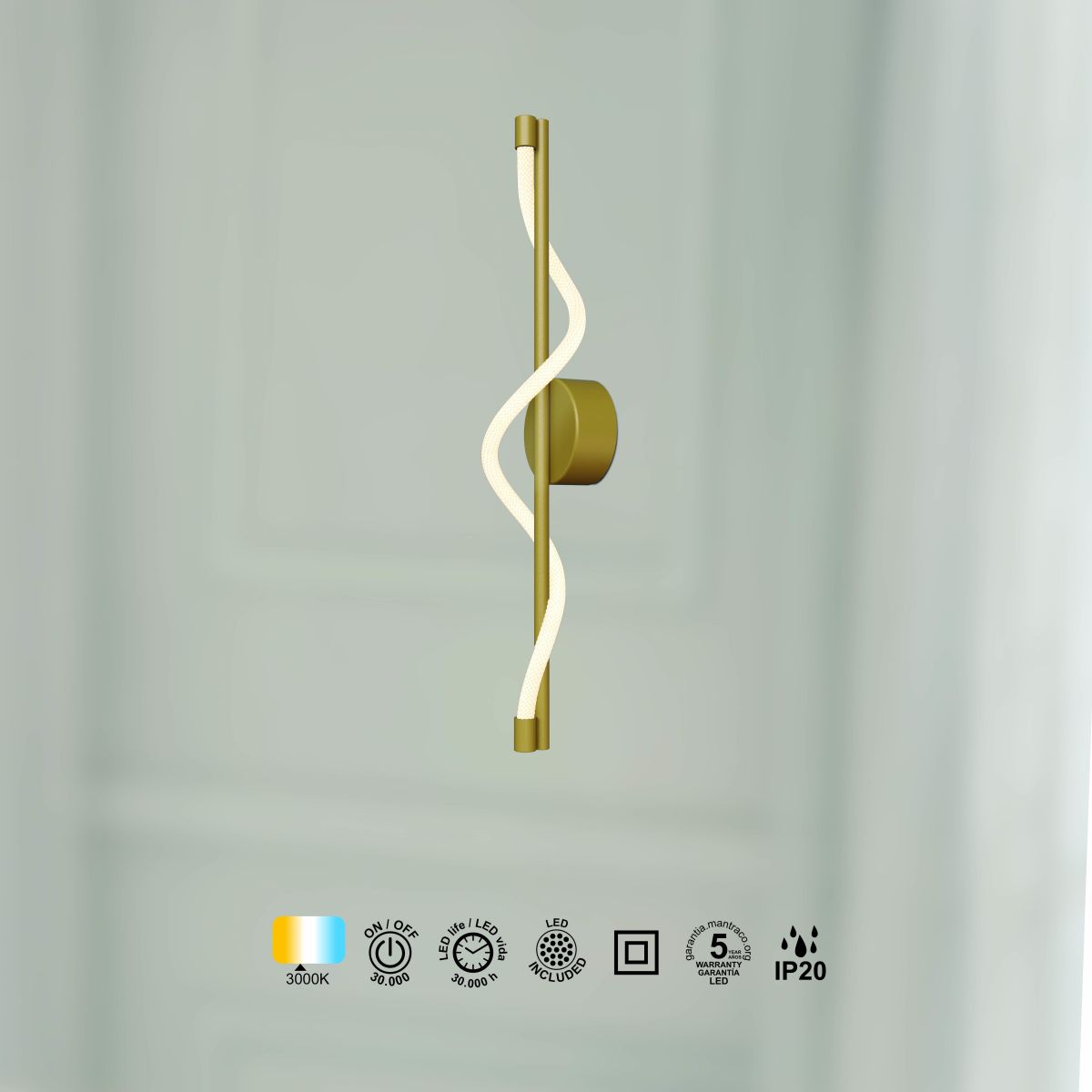 Бра Mantra Fugaz 9551 в Санкт-Петербурге