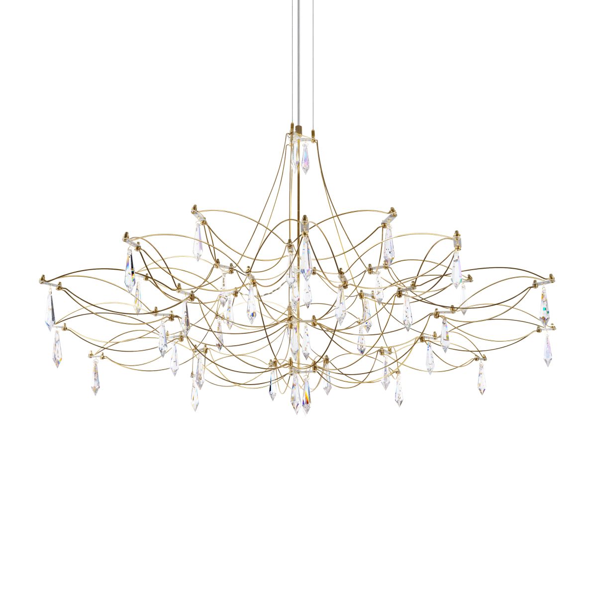 Подвесная люстра Loft IT Mira 10590/1000 Gold Asfour в Санкт-Петербурге
