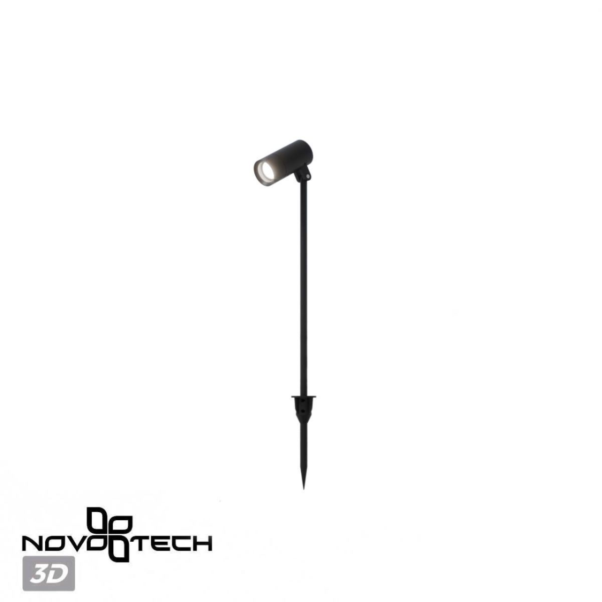 Ландшафтный светильник с переключ. цв. температуры и мощности Novotech Street Landscape 359713 в Санкт-Петербурге