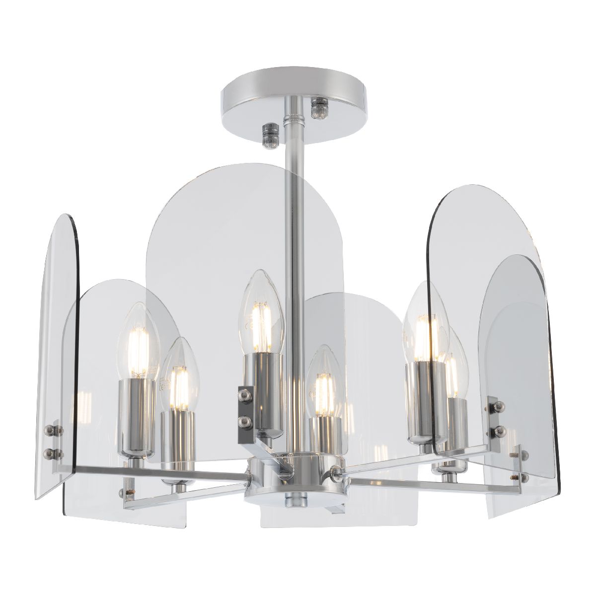 Люстра на штанге Arte Milano Sorrento 377309/6/390 CR в Санкт-Петербурге