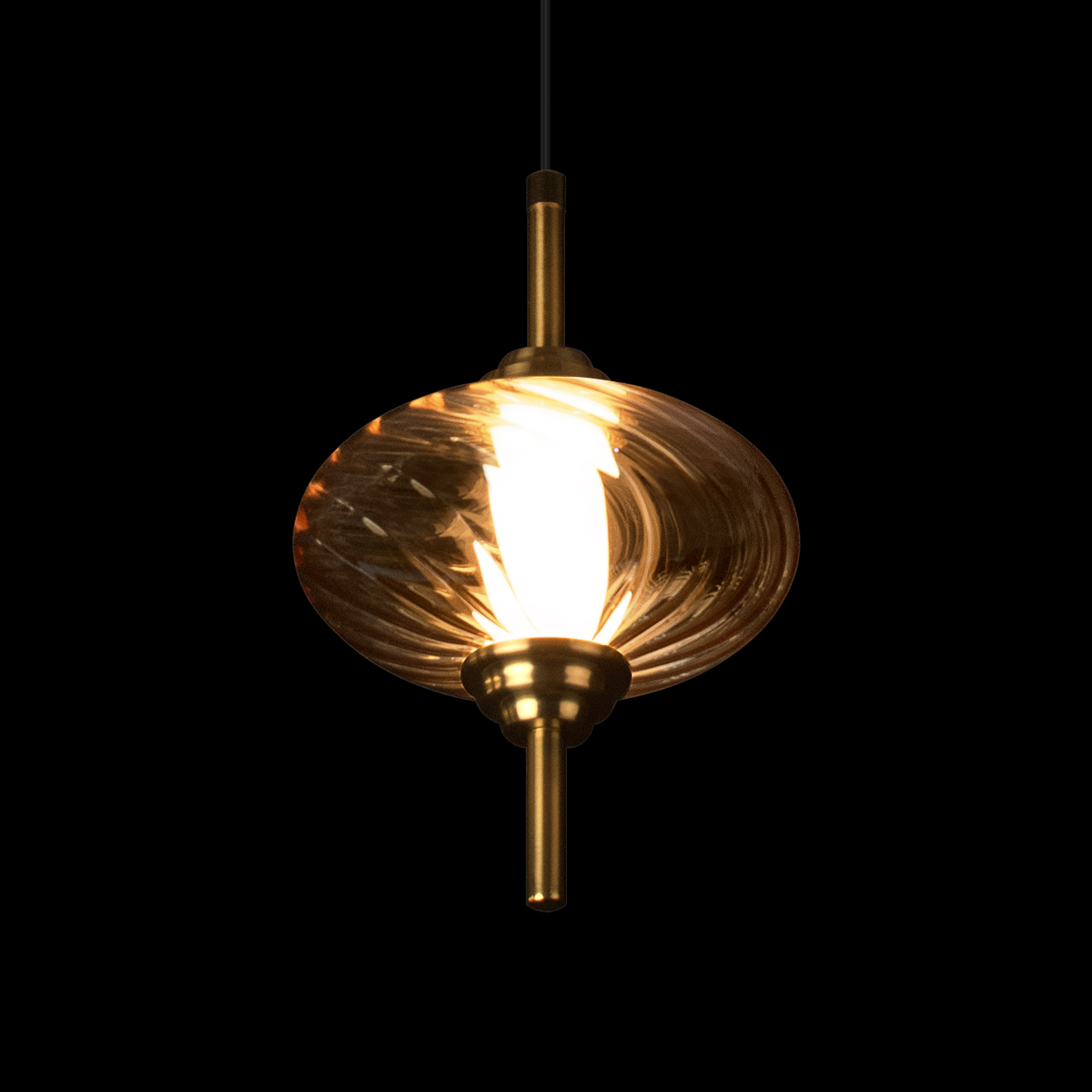 Подвесной светильник Loft IT Helix 10421/C Amber в Санкт-Петербурге