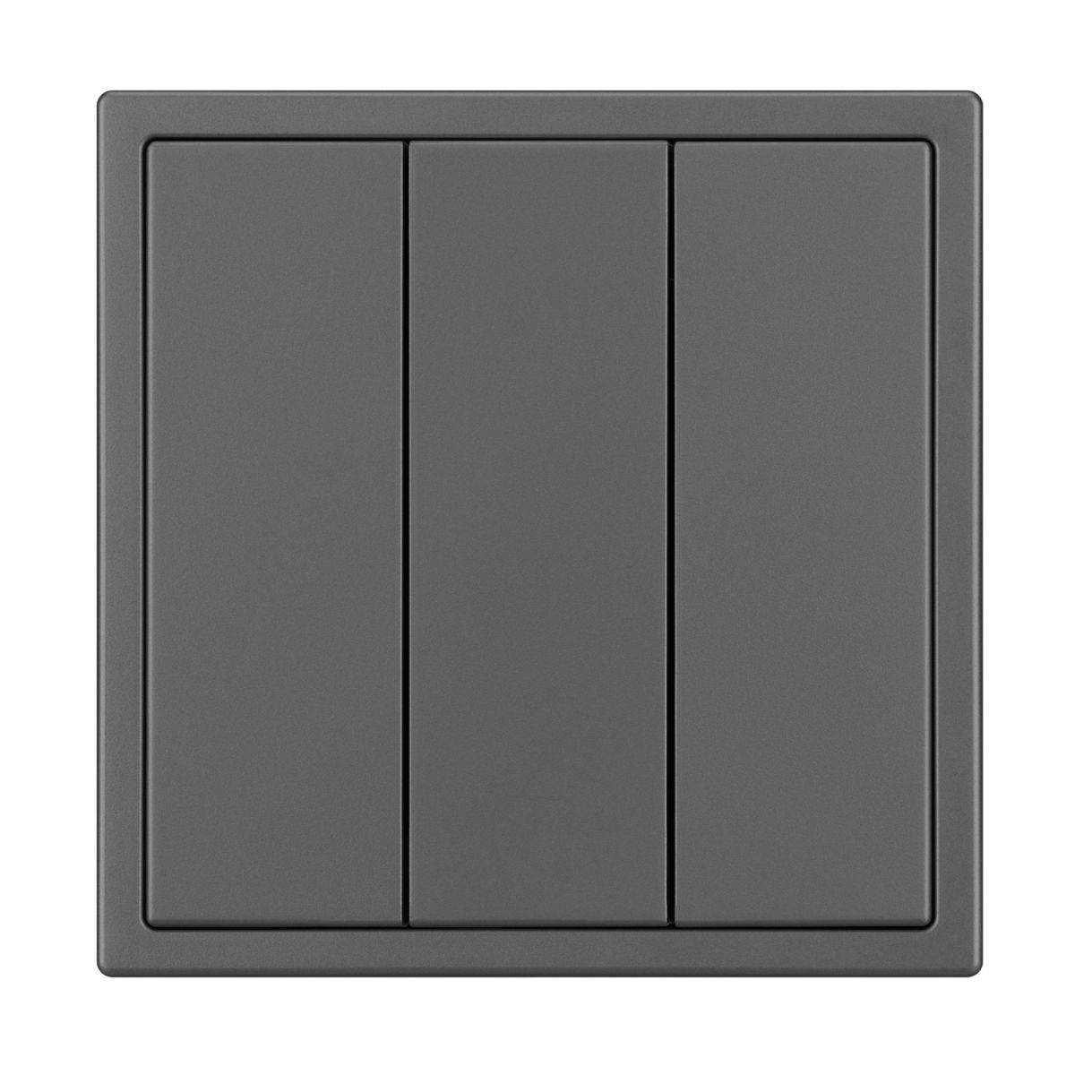 Механизм выключателя трехклавишный непроходной Arlight SWT-NOBE-MK03-SFPL-GR (230V, 10A) (Серый базальт) 061799 в Санкт-Петербурге