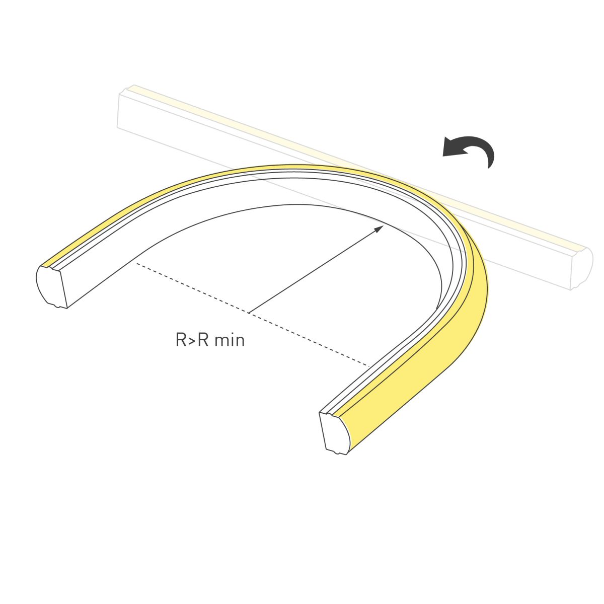 Светодиодная лента герметичная Arlight MOONLIGHT-TOP-X320-11x7mm 24V Day4000 (10 W/m, IP65, CSP, 0,5m, wire x1) (Образец) 055531 в #REGION_NAME_DECLINE_PP#