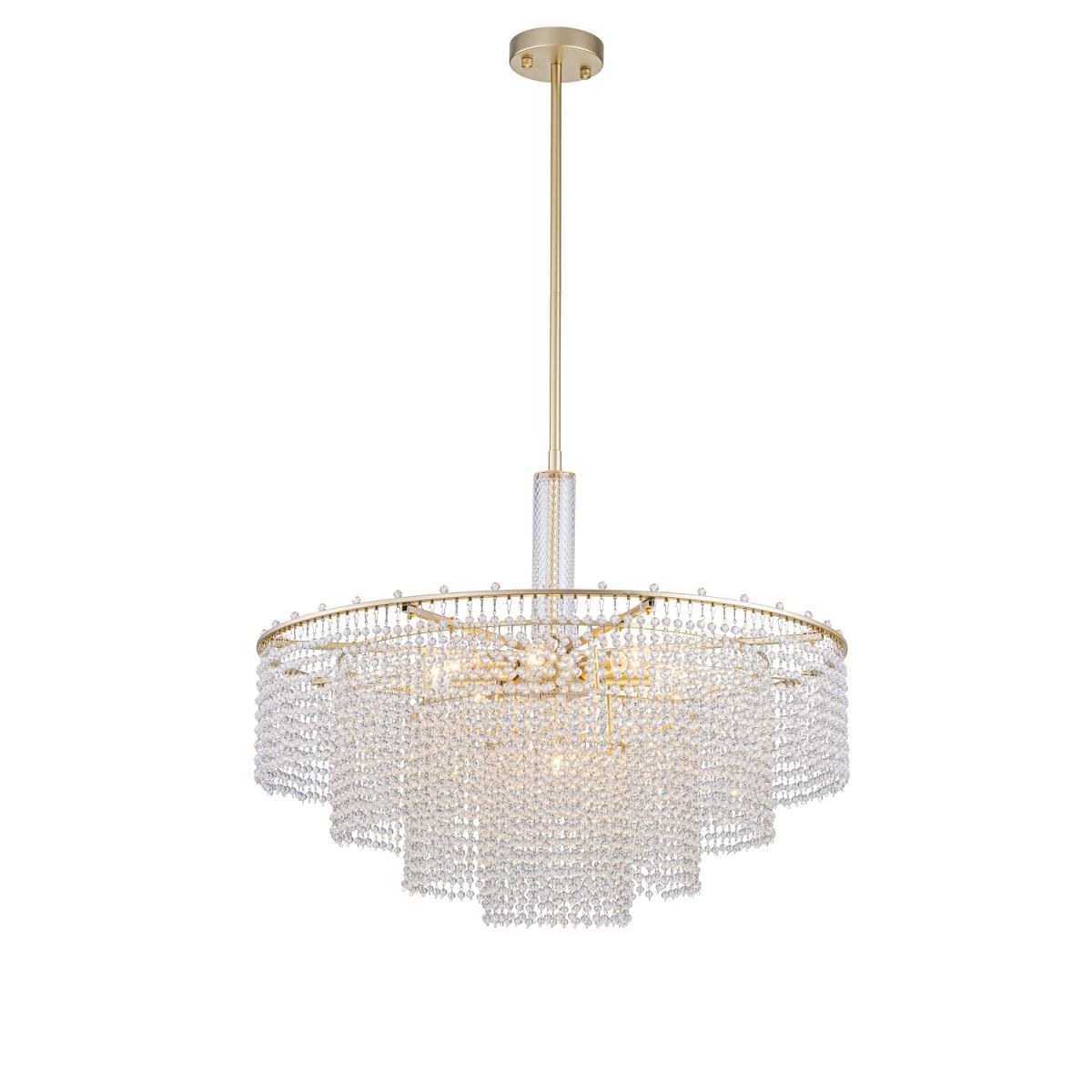 Люстра на штанге Favourite Fringe 4762-9P в #REGION_NAME_DECLINE_PP#