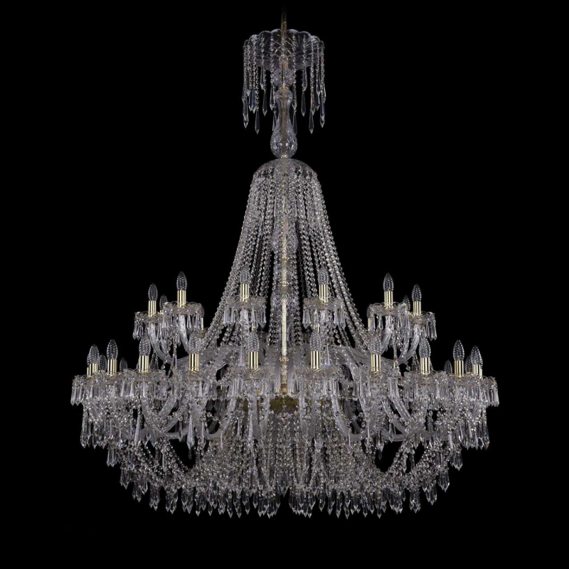 Подвесная люстра Bohemia Ivele 1403/24+12/530/XL-160/G в Санкт-Петербурге