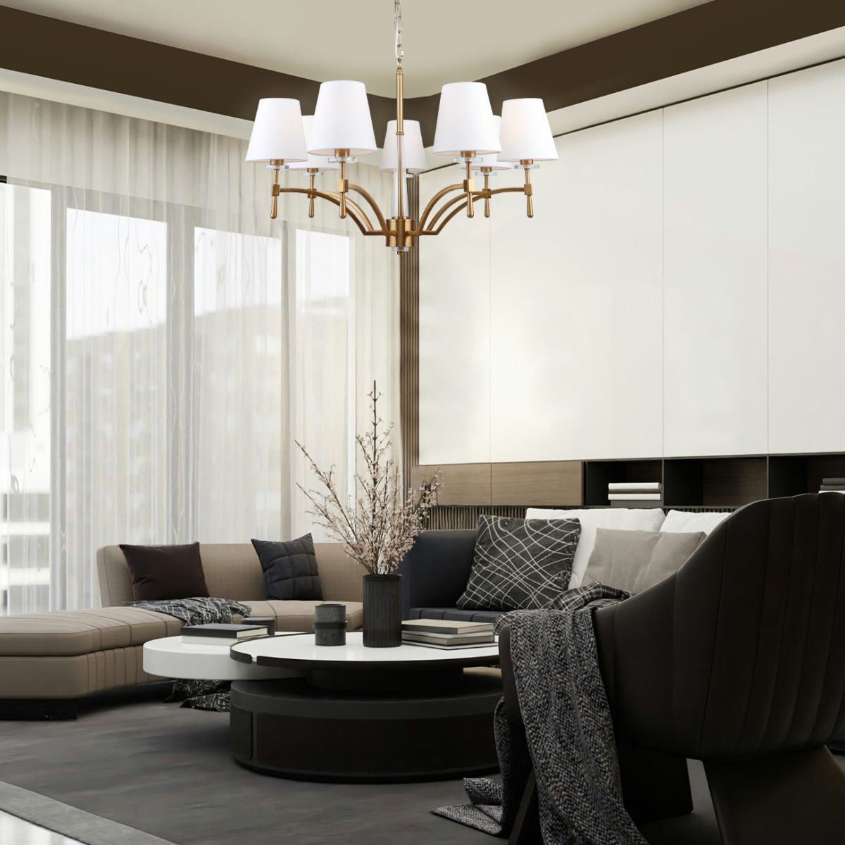 Подвесная люстра Escada Suite 10163/7PL в Санкт-Петербурге
