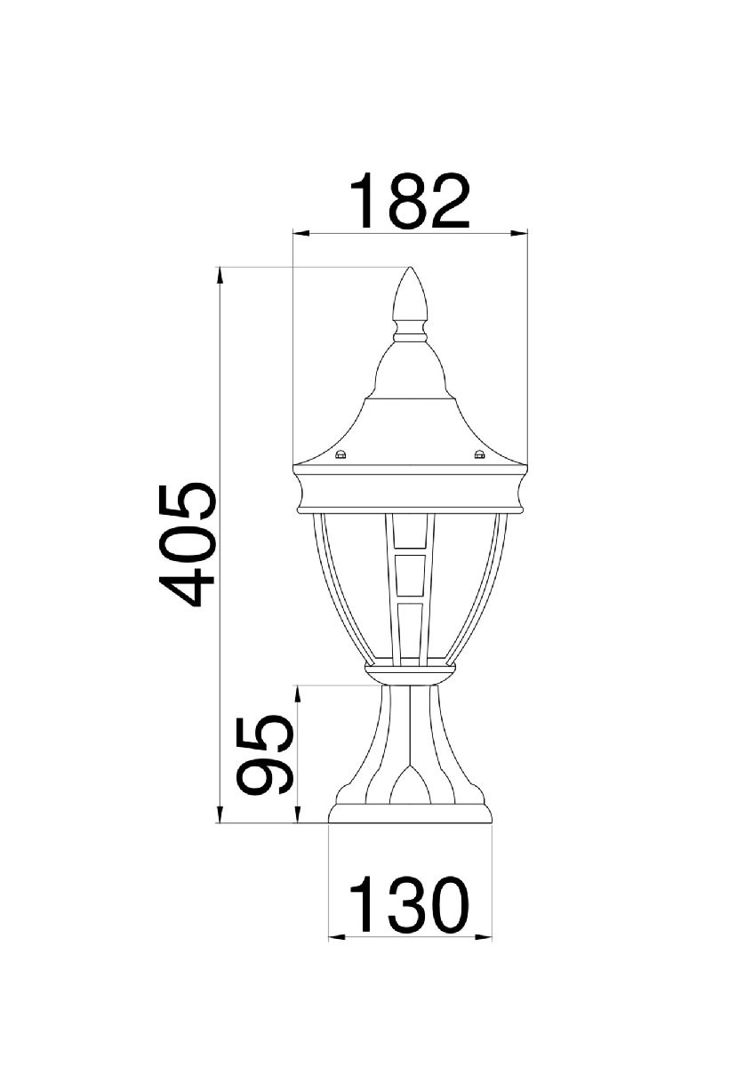 Ландшафтный светильник Maytoni Rivoli O027FL-01B в Санкт-Петербурге