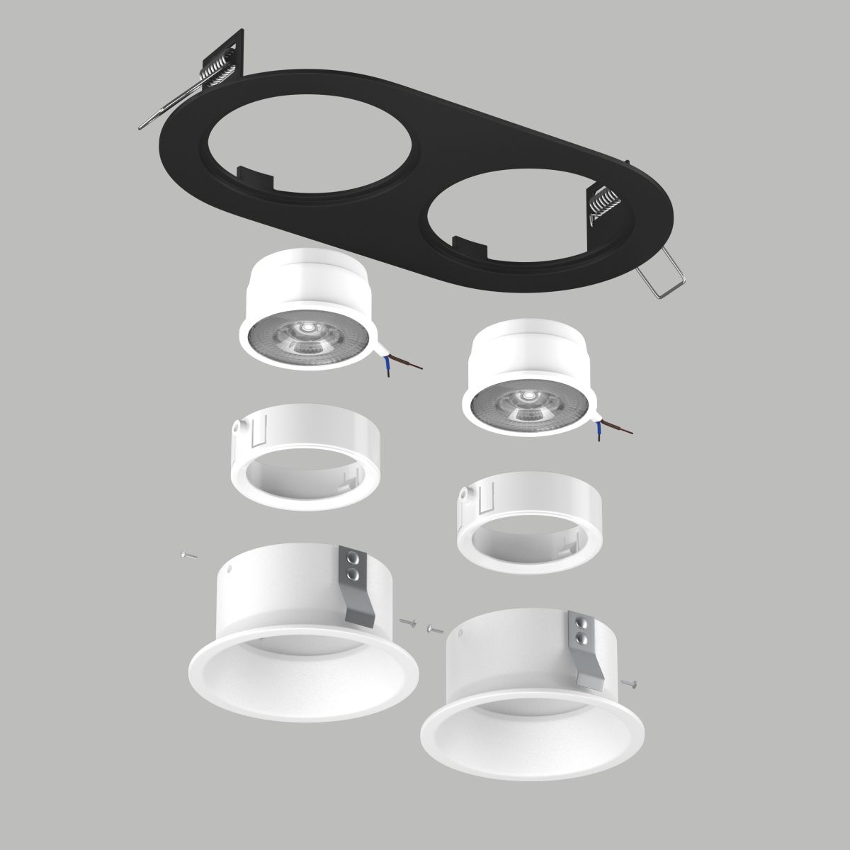 Встраиваемый светильник Lightstar Domino (214657+214606+214606+214006+214006) D6570606WMOD в Санкт-Петербурге