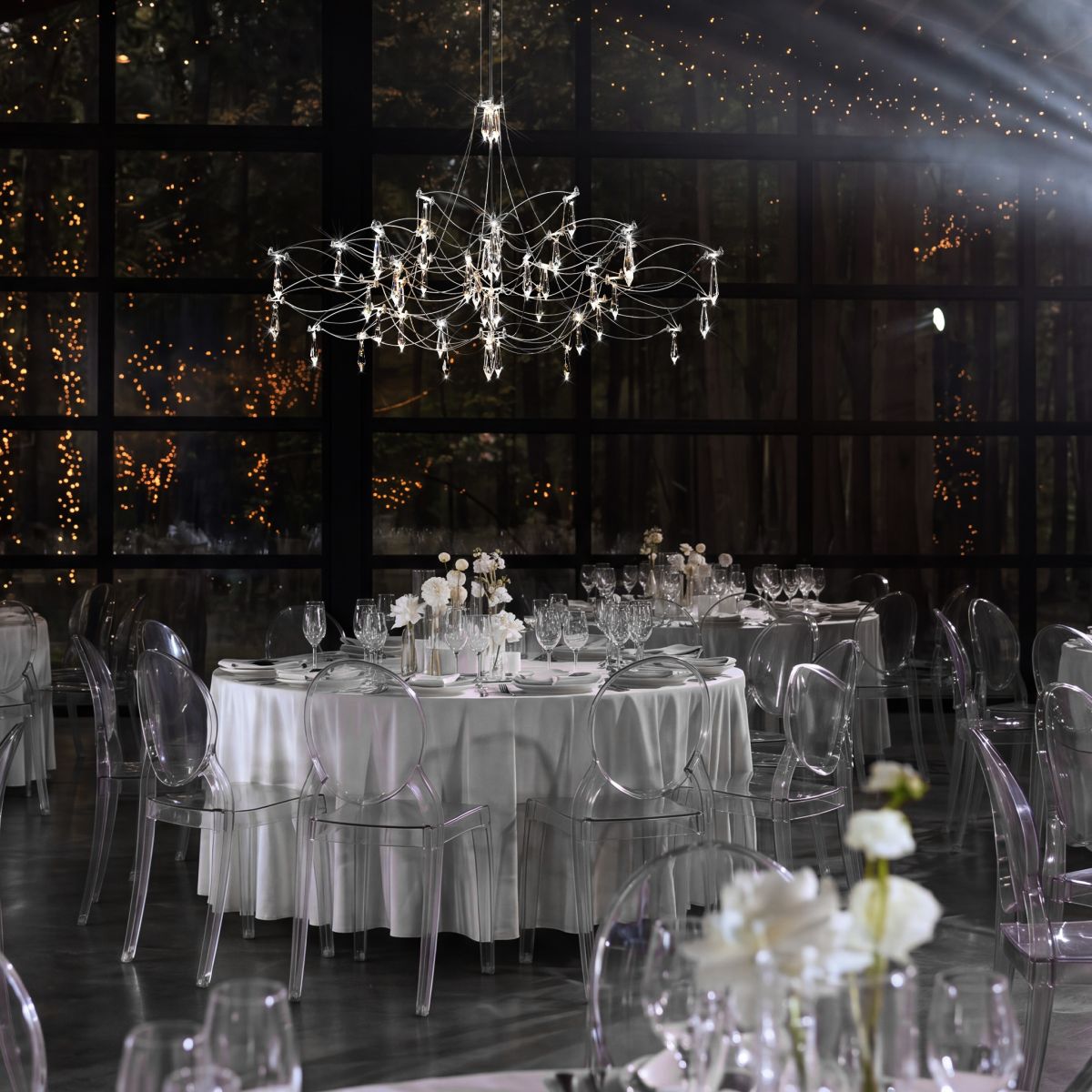 Подвесная люстра Loft IT Mira 10589/900 Silver Asfour в Санкт-Петербурге
